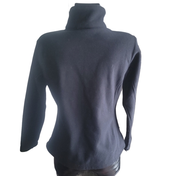 Black Columbia Full Zip Omni-heat Thermal Comfort Soft Shell Jacket M - Picture 5 of 6